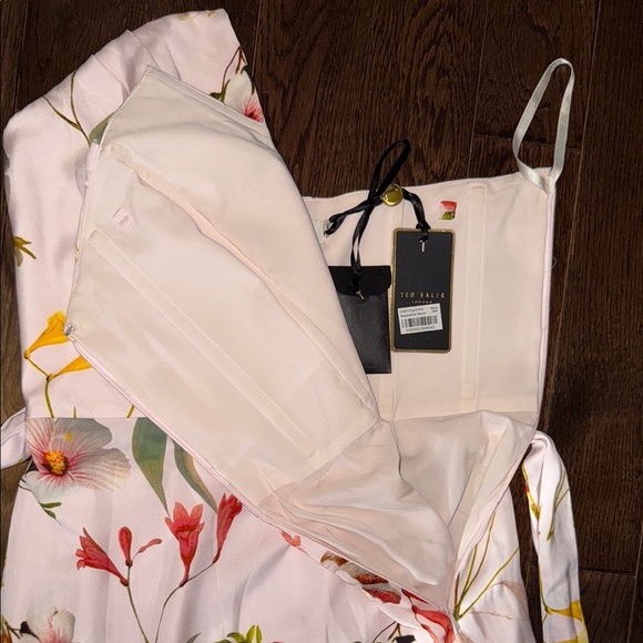 Ted Baker Pink strapless Maxi Sundress - Picture 9 of 11